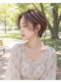 ショートボブ