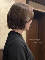 ロンド 銀座(Lond)&nbsp;☆春日☆縮毛矯正ミルクブラウンダウンバングダークパープル145