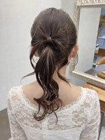 エムサロン 前橋川原(emusalon)&nbsp;リボンポニーテール/ポニーテール