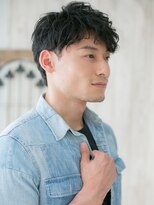 モッズヘア メン 上尾東口店(mod's hair men) ≪mod's men≫ニュアンスパーマのモテ髪ツーブロックB