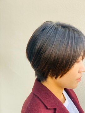 クープドヨーヨ(Coupe de yo yo) ナチュラル×丸みショートボブ