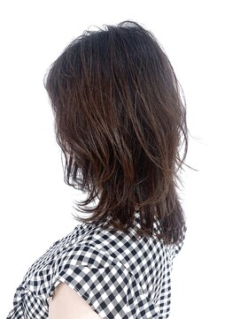 クオリス 上板橋店(QUALIS) 大人可愛い ゆるふわレイヤーカット/ワンカール外ハネ/小顔