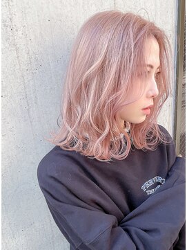 シーク 天神(SEEK) 【SEEK 宮本征破】ホワイトペールピンク