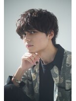 ソワン ドゥ ブレス エルネ 立花店(soin de brace elne)&nbsp;ニュアンスパーマアッシュ