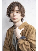 小久保style☆透明感ブリーチなしアッシュツーブロックショート