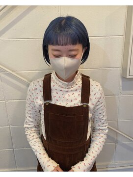 チカシツ(Chikashitsu) pail Blue/momoka