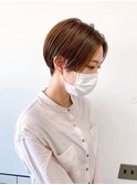 Emma  ecole ハンサムショート/刈り上げ女子/前下がり/ミニボブ