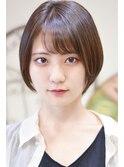 【メイズ 東中野・鍛原志行】大人可愛い前下がりショートボブ