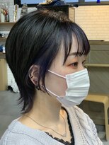 メル(Mel) ☆Mel発☆ウルフショート☆インナーバイオレット☆
