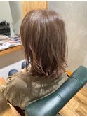 【アッシュベージュ/白髪ぼかし/脱白髪染め】石橋/池田/箕面