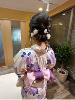 チコ(chico)&nbsp;ゆかた着付け＋ゆるふわアップスタイル