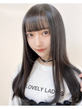 グロウ 恵比寿(grow) 黒髪ストレート