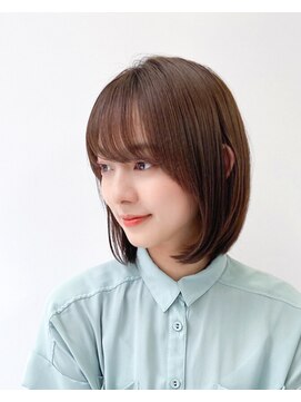 トニーアンドガイ 原宿店(TONI & GUY) 大人ボブ/20代30代40代/グレーベージュ前髪ありマチルダボブ