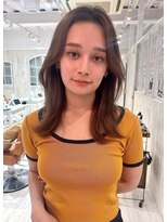 レイラバイアフロート 吉祥寺(Lila by afloat)&nbsp;韓国ヘア/フェイスレイヤー/ブラウンベージュ