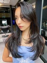 アイティーバイアルバム 松戸店(IT by ALBUM)&nbsp;ナチュラルレイヤー_グレーベージュレイヤーロング_9643