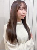 ロング×ストレート