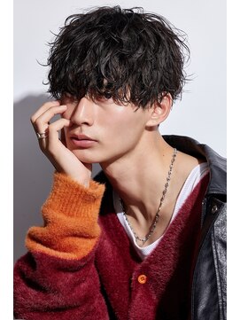 リップスヘアー 渋谷 annex(LIPPS hair) ミディアム波巻きパーママッシュ