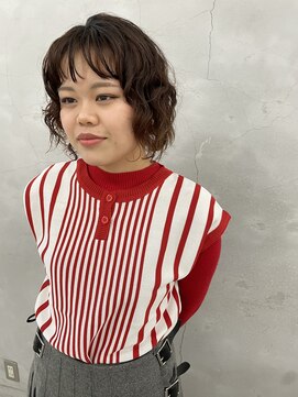 エンドリンク(endlink) 春パーマでラフなスタイル