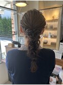 ヘアセット＊ふわふわ編みおろし