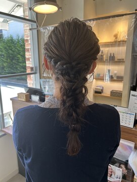 クラリス バイネオ 武蔵小杉(Claris by neo) ヘアセット＊ふわふわ編みおろし