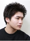 ビジネスヘア就活ヘアツーブロック刈り上げフェードメンズ