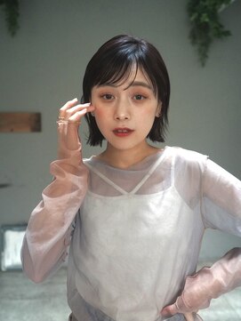 ガーランド (Garland) 切りっぱなしボブ/顔周りレイヤー/前髪/原宿神宮前