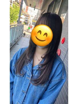 ペスカ 博多駅前店(pesca) エクステで顔周りレイヤー！