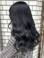 ラック 本厚木店(LUCK)&nbsp;ブルーブラック/韓国風/透明感カラー/イルミナ/髪質改善