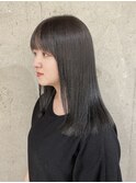 髪質改善×グレージュ
