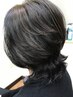 カット＋ヘアーマニキュア(黒茶限定) ￥8500