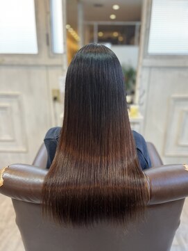 クッキー ヘアーアンドメイク(COOKIE Hair&Make) 【COOKIE】艶髪ストレート◎縮毛矯正×カット×TR