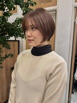 ビュートリアム ギンザ(BEAUTRIUM)&nbsp;乾かすだけでまとまる丸みショート＊ショートボブ＊顔周り