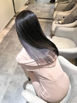 ナンバー ジルバ 立川(N° jillva) 韓国顔まわりレイヤーカット髪質改善透明感カラー20代30代40代