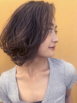 アン 登戸(un) 優しいフンワリカールボブ【登戸/髪質改善オージュア】