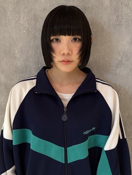 ロッソ 西荻窪(ROSSO) ワイドバングとレイヤーボブ