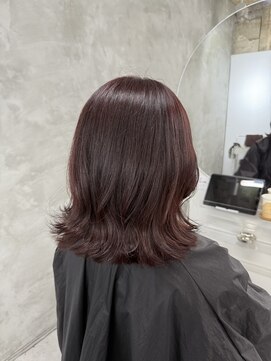 ドアホワイト(door white) 【doorwhite 新松戸】ボブ×レッド