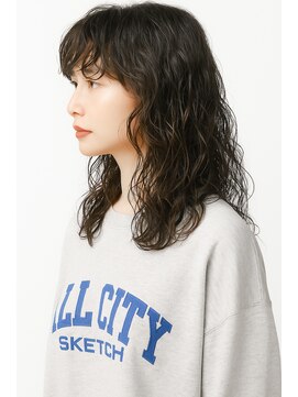 ラレイ ハラジュク(Lalei harajuku) 原スパイラルパーマ黒髪パーマくるくるパーマニュアンスパーマ