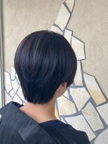 フェリーク ウジヤマダ(feerique UJIYAMADA)&nbsp;ショートカット×アッシュカラー♪［ショートヘア,ヘアカラー］