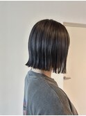切りっぱなしボブ