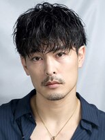 アイトーキョーリタ 渋谷(AI TOKYO Rita)&nbsp;ハイフェードアクティブショートフェザーパーマ無造作マッシュ