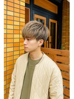 コポル(Copol)&nbsp;メンズハイトーンショート×シナモンベージュ