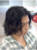 MEN’S HAIR/波巻ツイストスパイラル/フェザーパーマ/渋谷
