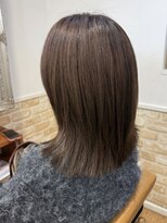 カミケン 黒岩店　kamiken・&nbsp;黄色味を抑えたくすみベージュカラー【カミケン黒岩店/福島】