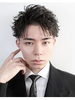 オーシャントーキョー ホワイト 原宿(OCEAN TOKYO WHITE)&nbsp;刈り上げアップバング短髪ラフショート黒髪さわやかヘア