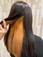 アース 平塚店(HAIR & MAKE EARTH) オレンジ系のカラーも可愛いです!