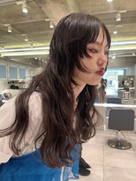 ダブ アオヤマ(DaB AOYAMA)&nbsp;顔まわりカット顔まわりレイヤー姫カットデザインカット