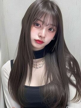 ヘッツ 仙台駅前店(HETTU) 黒髪/ボブルフ/ネビージュ/韓国/ワンレン/仙台/髪質改善/前髪