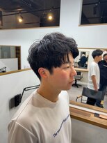 ファーストステップ 表参道(FIRST STEP)&nbsp;ダウンバングレイヤーマッシュ刈り上げツーブロック前髪あり