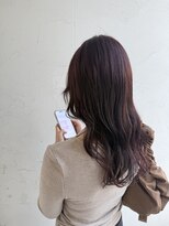 ジュエ ヘアー デザイン(Jue hair design)&nbsp;春ピンクブラウン/ピンクカラー/ワンカラー/知立/20代