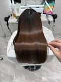 【美髪縮毛矯正】乾かしただけでこのツヤまとまり